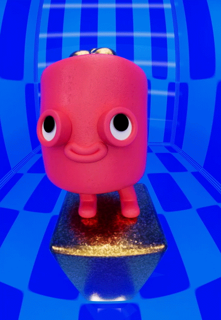 Dancing rapping red guy.